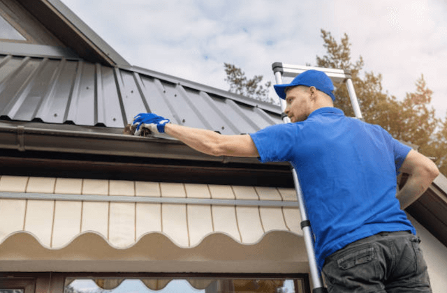 gutter cleaning in akron